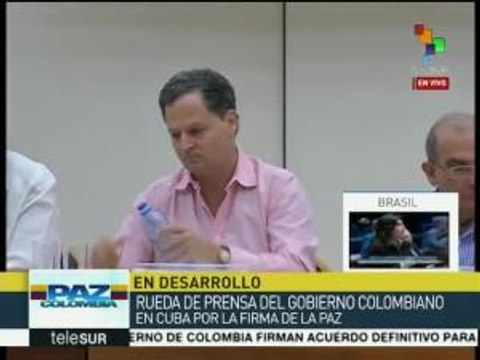 Colombia: FARC-Estado trabajarán en reparación de daños y reinserción