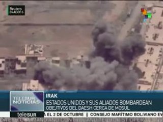 Download Video: EE.UU. difunde imágenes de bombardeos contra el EI en Irak