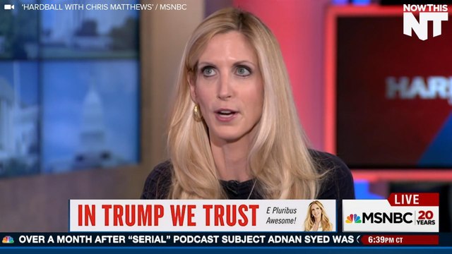 Ann Coulter's Book Tour Is Relying On Trump's Immigration Policy