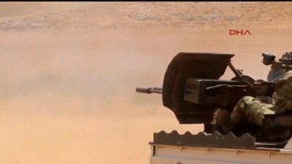 Gazaintep Cerablus'a Giren Öso Güçleri Sivillerin Güvenliğini Sağlamaya Başladı