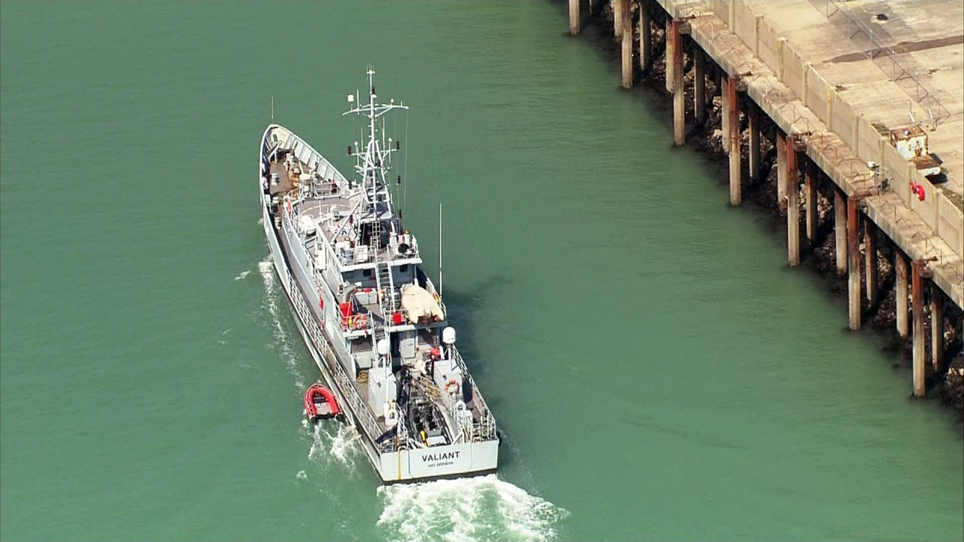 Suspected migrants found in boat in English Channel
