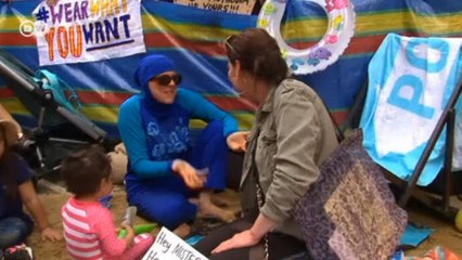 Haşema yasağına protesto