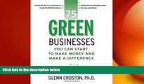 Free [PDF] Downlaod  75 Green Businesses You Can Start to Make Money and Make A Difference  BOOK
