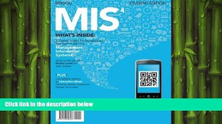 READ book  MIS4 (with CourseMate Printed Access Card) (New, Engaging Titles from 4LTR Press)