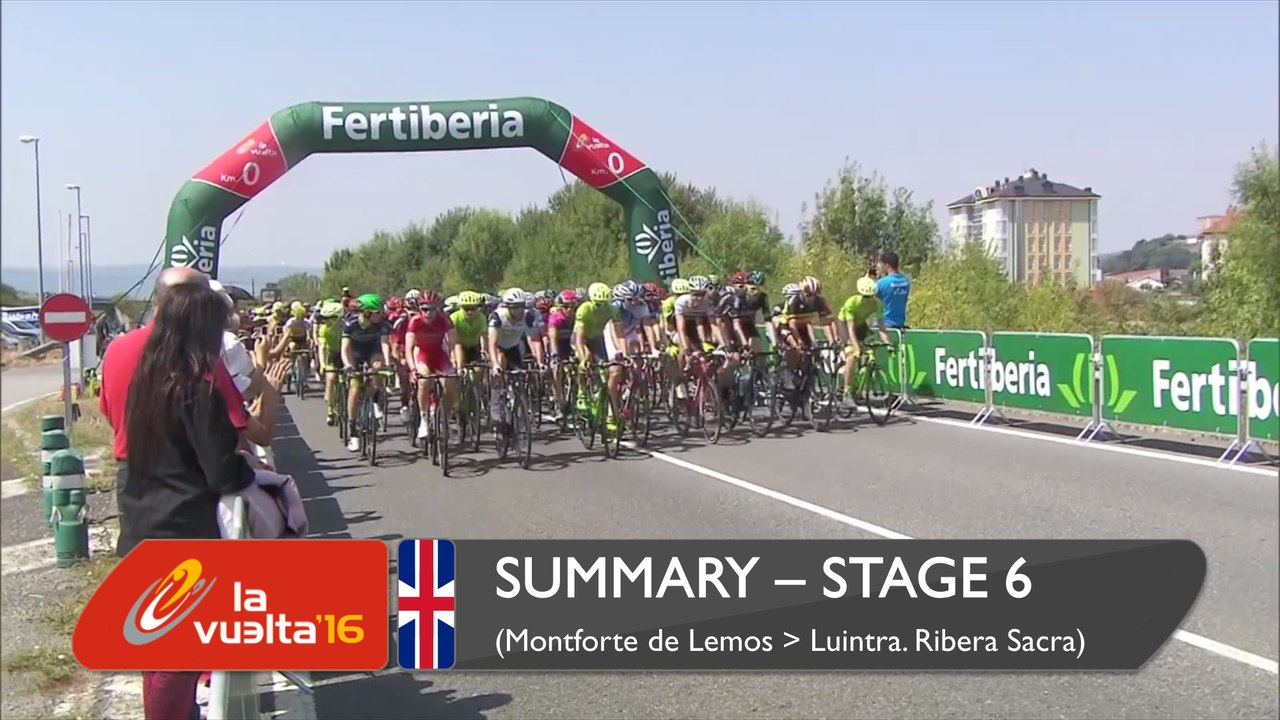 Summary - Stage 6 (Monforte de Lemos / Luintra....