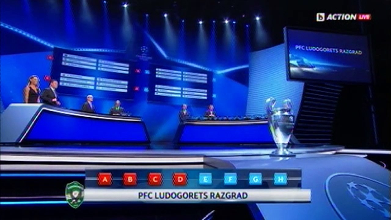 Група А - Лудогорец играе с  ПСЖ, Арсенал и Базел