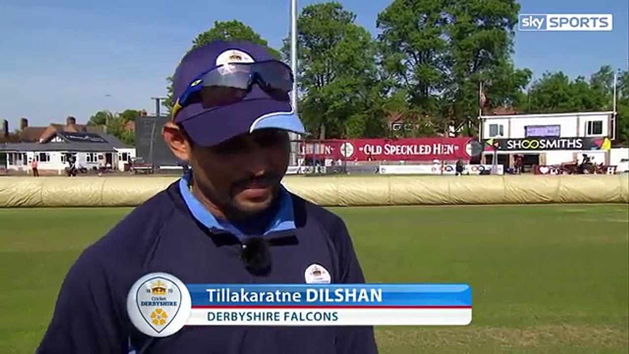 Tillakaratne Dilshan demonstrates how to play 'the Dilscoop', Will Miss You Dillu