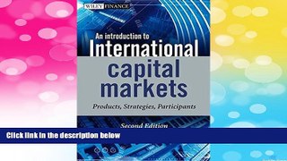 Must Have  An Introduction to International Capital Markets: Products, Strategies, Participants