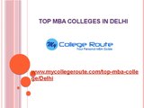 Top MBA colleges in Delhi NCR