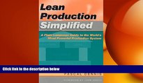 READ book  Lean Production Simplified: A Plain-Language Guide to the World s Most Powerful