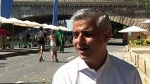 London Mayor Sadiq Khan condemns French burkini ban