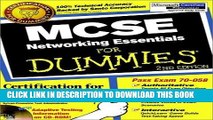New Book MCSE Networking Essentials For Dummies (For Dummies (Computers)) 2nd edition by
