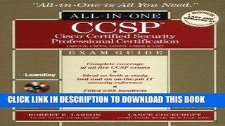 New Book CCSP: Cisco Certified Security Professional Certification All-in-One Exam Guide (Exams