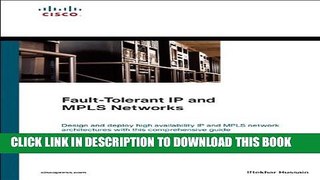 New Book Fault-Tolerant IP and MPLS Networks