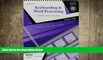 READ book  Keyboarding   Word Processing, Complete Course, Lessons 1-120 (College Keyboarding)