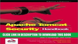New Book Apache Tomcat Security Handbook