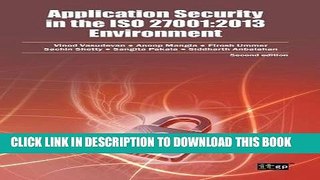 New Book Application Security in the ISO 27001: 2013 Environment