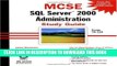 New Book MCSE SQL Server 2000 Administration Study Guide (Exam 70-228) with CDROM by Mortensen,