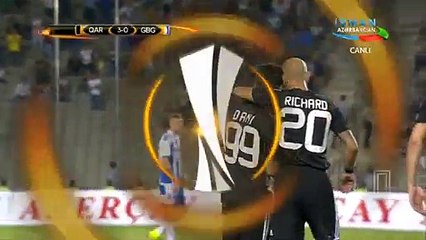 3-0 Dani Quintana Goal - Qarabag FK vs IFK Gothenburg - 25.08.2016