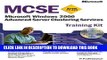 New Book MCSE Training Kit (Exam 70-223): Microsoft Windows 2000 Advanced Server Clustering Service