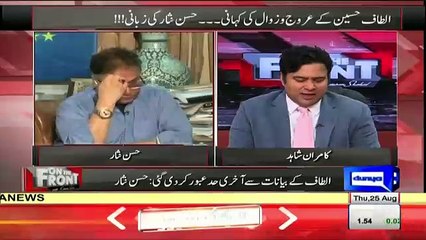 Altaf Hussain Practically Retire Ho Chuke Hain.. Hassan Nisar