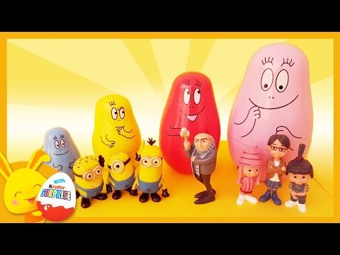 Les Minions - Moi moche et Méchant - Poupées gigognes - Poupées russes - Titounis