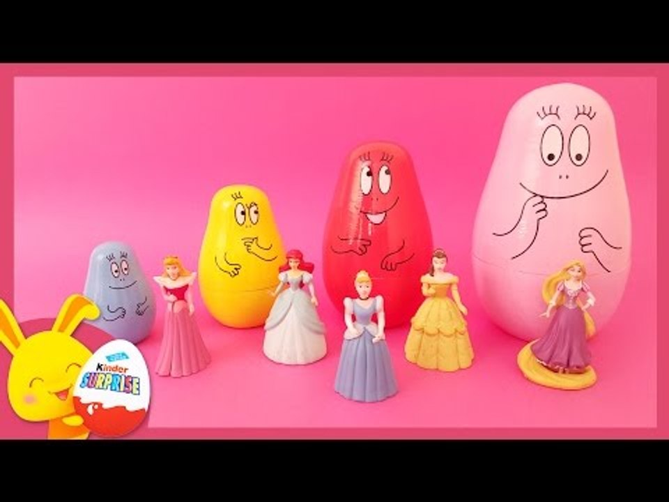 Les princesses Disney - Poupées gigognes - Poupées russes - Titounis