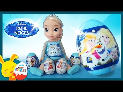 Oeufs surprises Reine des neiges - Elsa et Anna - Touni Toys