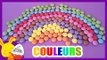 Apprendre les couleurs avec les bonbons Smarties - Arc en ciel -Touni Toys - Titounis