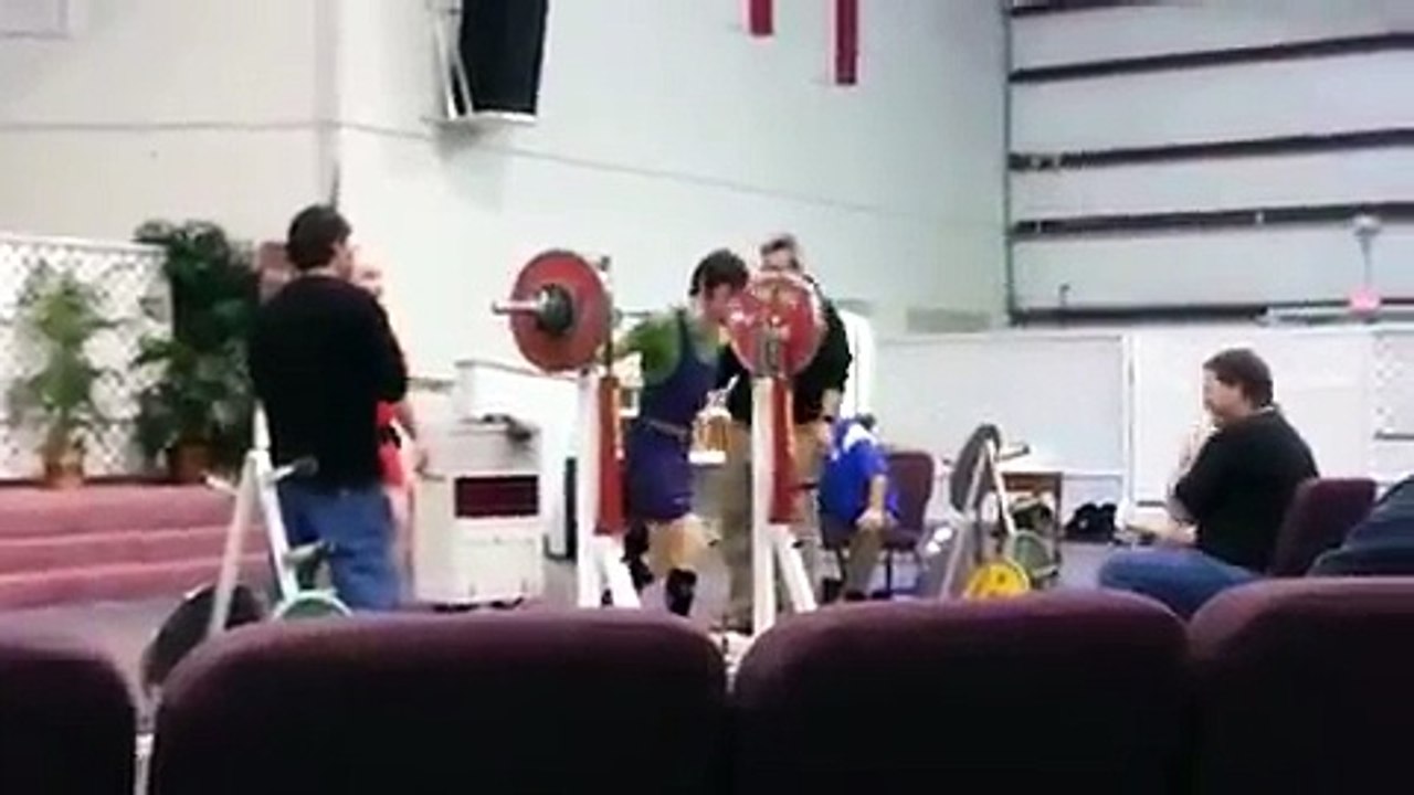 Weightlifting Competition Squat Fail