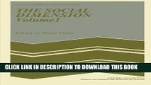 [PDF] The Social Dimension: Volume 1: European Developments in Social Psychology Full Colection