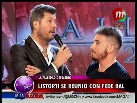 Listorti se reunió con Fede Bal