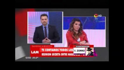 Gianinna y la aceptación como padre de Diego a Diego Jr