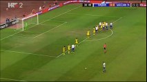 Marko Cosic Goal vs Maccabi Tel Aviv (1-0)