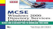 New Book MCSE Training Guide (70-217): Installing and Administering a Windows 2000 Directory
