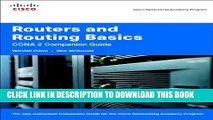 New Book Routers and Routing Basics CCNA 2 Companion Guide (Cisco Networking Academy)