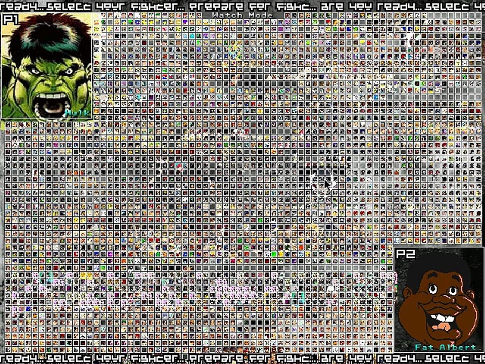 Hulk (Marvel) Vs Fat Albert