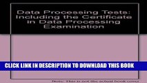New Book Data Processing Tests: Including the Certificate in Data Processing Examination