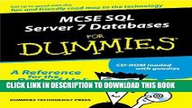 Collection Book McSe SQL Server 7 Database Design for Dummies