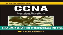 New Book CCNA Interview Questions You ll Most Likely Be Asked (Job Interview Questions Series Book