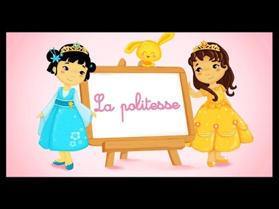 Apprendre la politesse en comptine avec les petites princesses - Titounis