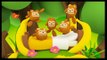 Cinq petits singes sautant sur le lit - Comptines pour enfants- Titounis