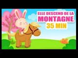 Elle descend de la montagne à cheval version Titounis - 35 min Comptines et chansons