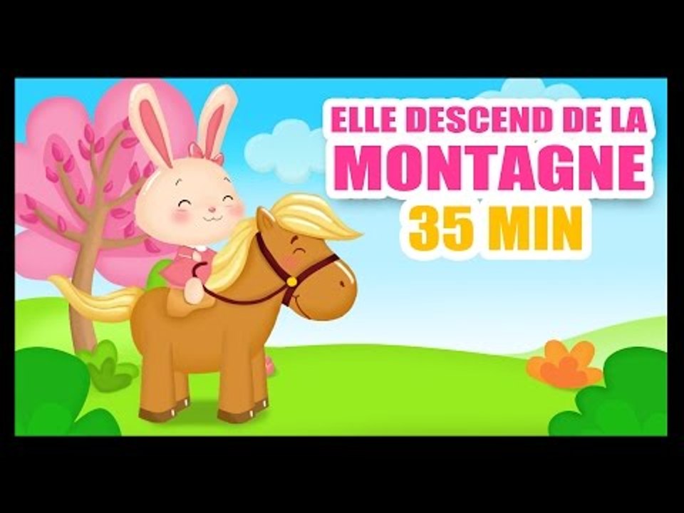Elle descend de la montagne à cheval version Titounis - 35 min Comptines et chansons