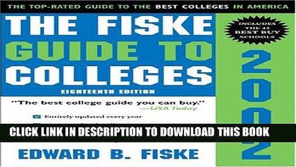 Collection Book The Fiske Guide to Colleges 2002