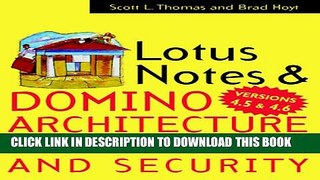 Collection Book Lotus Notes and Domino 4.5 Architecture, Administration, and Security