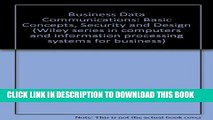 Collection Book Business Data Communications: Basic Concepts, Security and Design