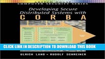 Collection Book Developing Secure Distributed Systems with CORBA