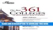Collection Book The Best 361 Colleges, 2007 Edition (College Admissions Guides)