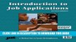 New Book Introductions to Job Applications (Jist s Job Search Basics Series)